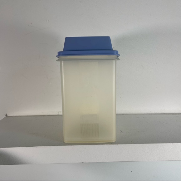 Tupperware Pickle Keeper container light blue 1560-4 Pick-a-Deli retro vintage - Picture 5 of 9